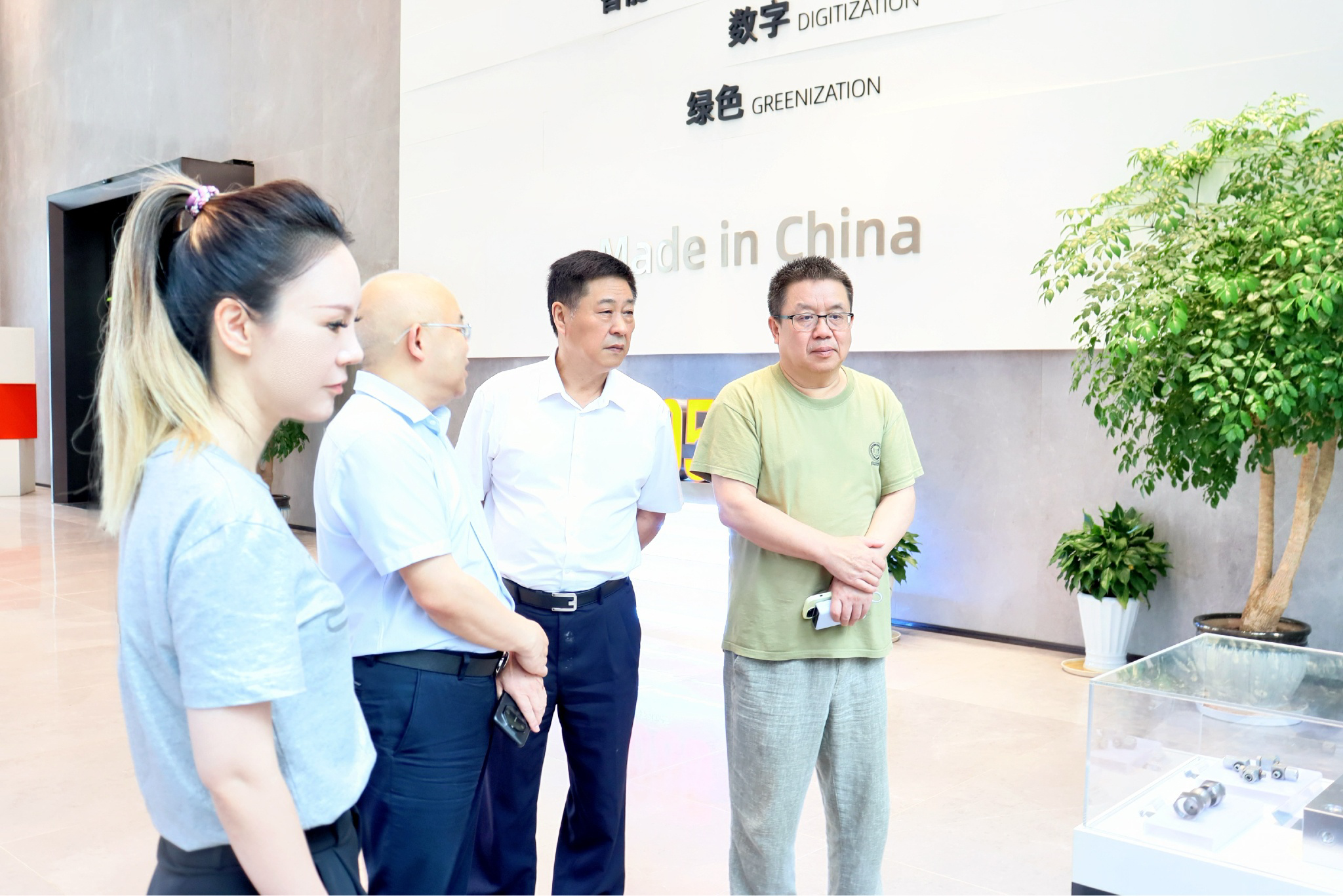 同力股份董事长叶磊到访BB贝博艾弗森